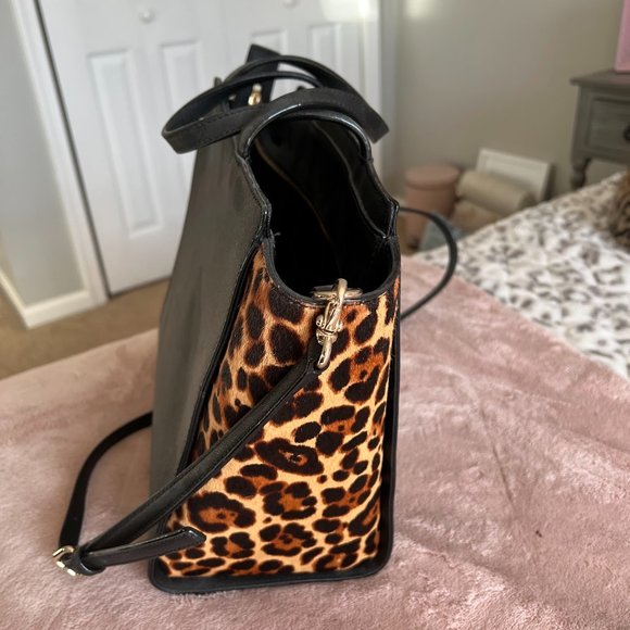 Kate Spade Leopard Hayden Run Wild purse - Picture 3 of 5